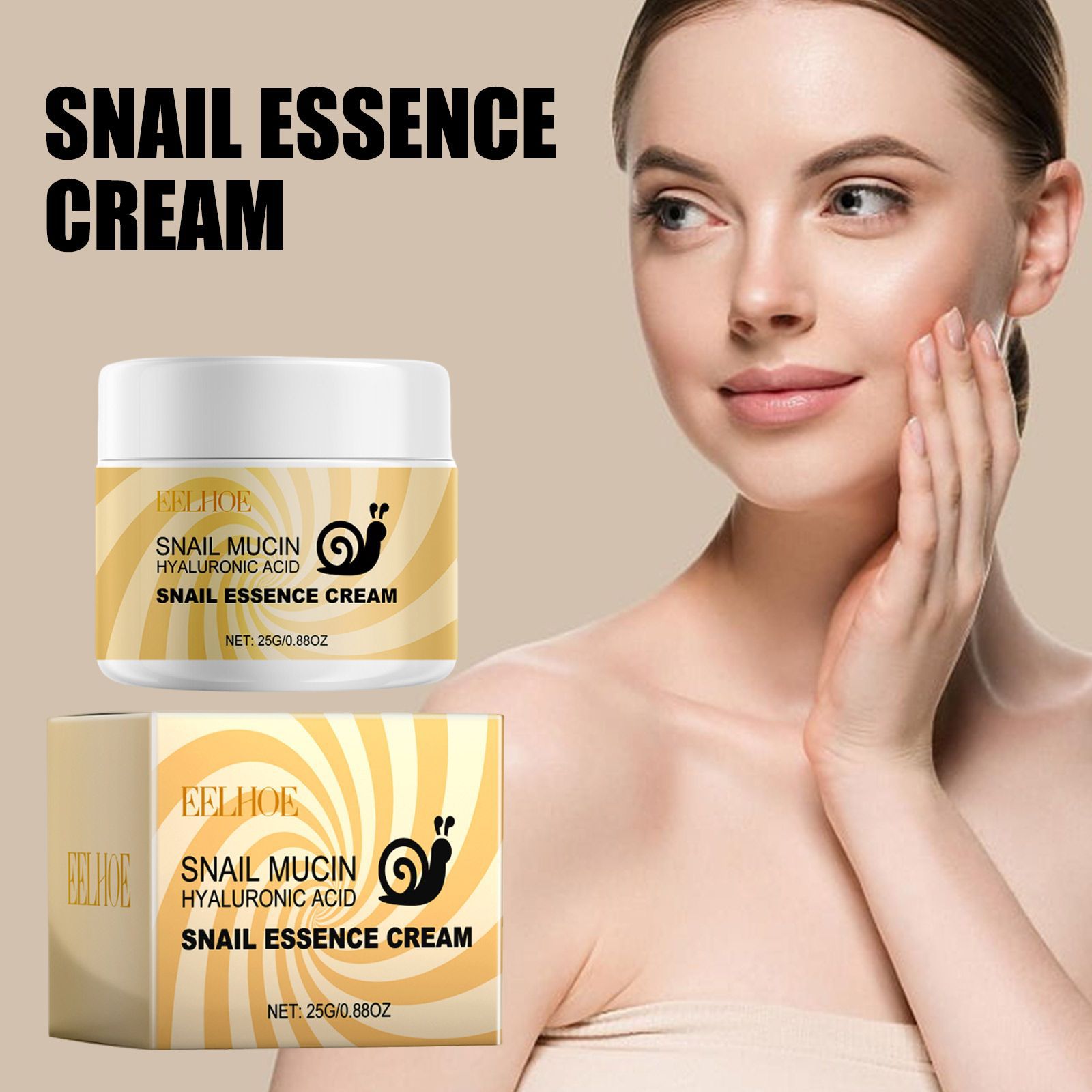 Snail Cream Gel - EELHOE Snail Mucin Cream Enhance Skin