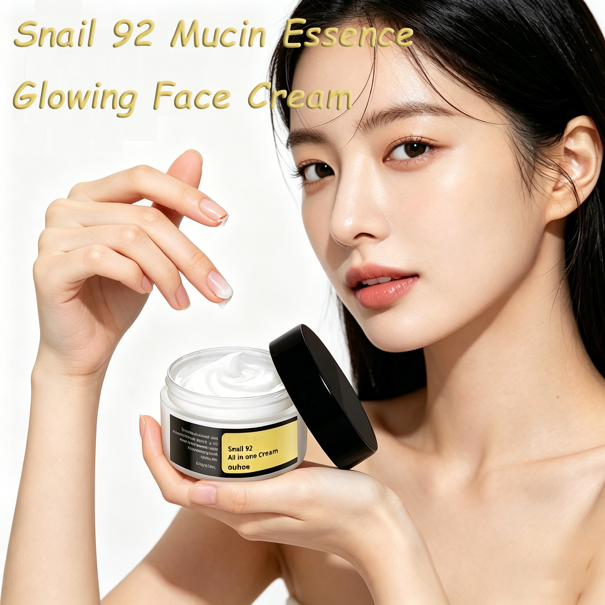 Snail Cream Gel - Snail Mucin Cream 92 Daily Moisturizer