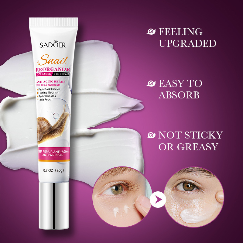 Saoder Snail Collagen Eye Crea - Snail Cream Gel 评论和价格
