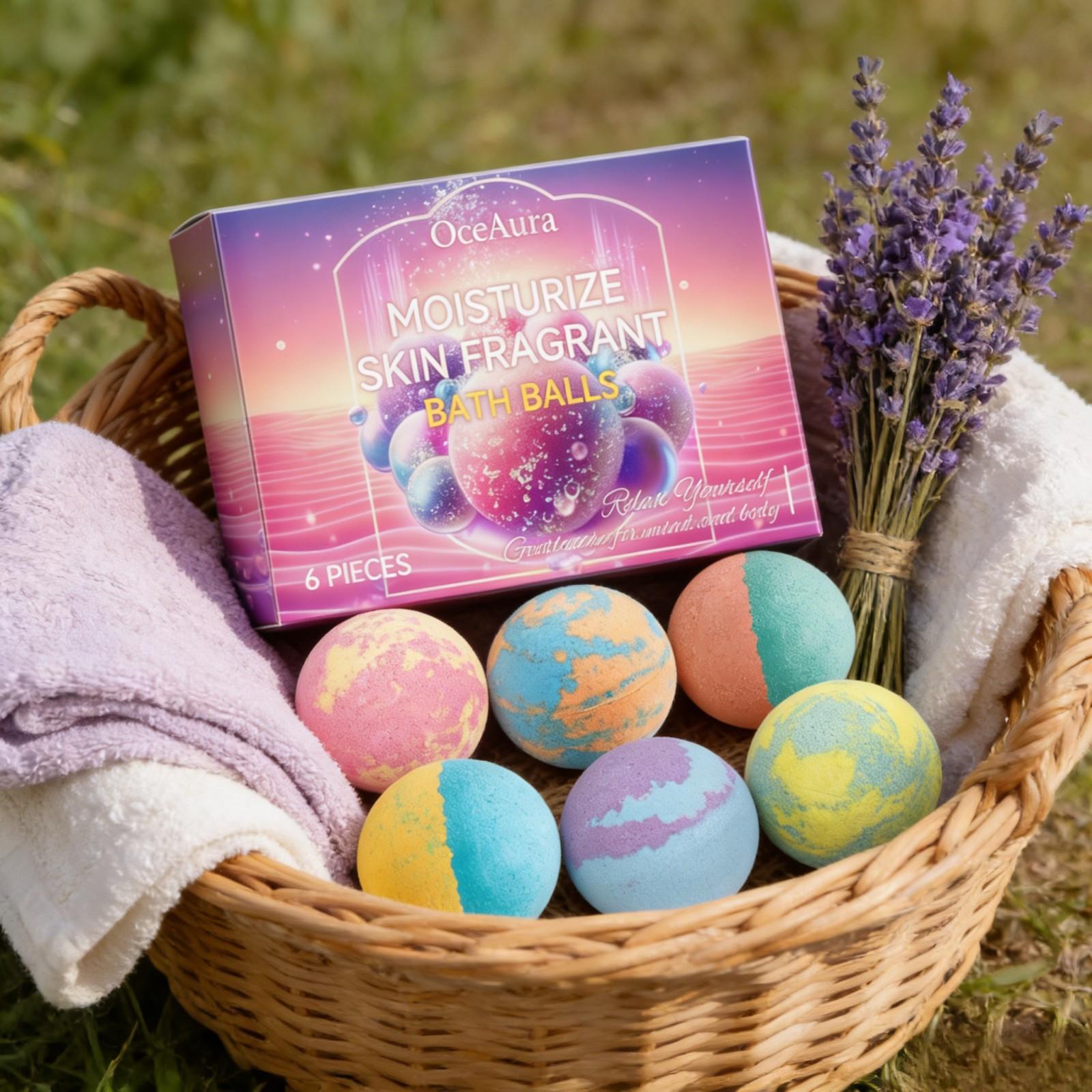 OceAura Bath Bubble Balls Soft - Skincare Natur E 评论和价格