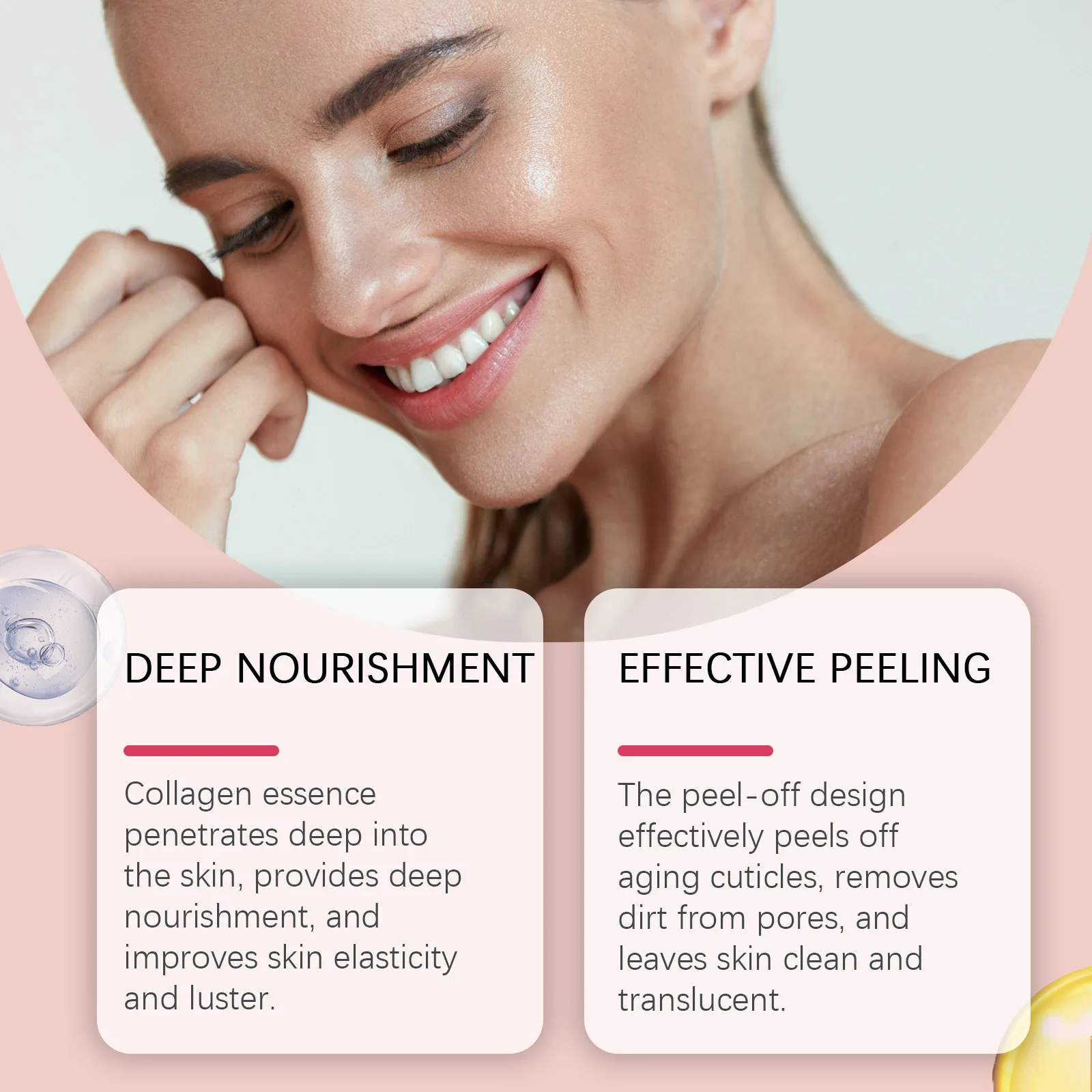 Collagen Overnight Wrapping Ma - Skincare Natur E 评论和价格