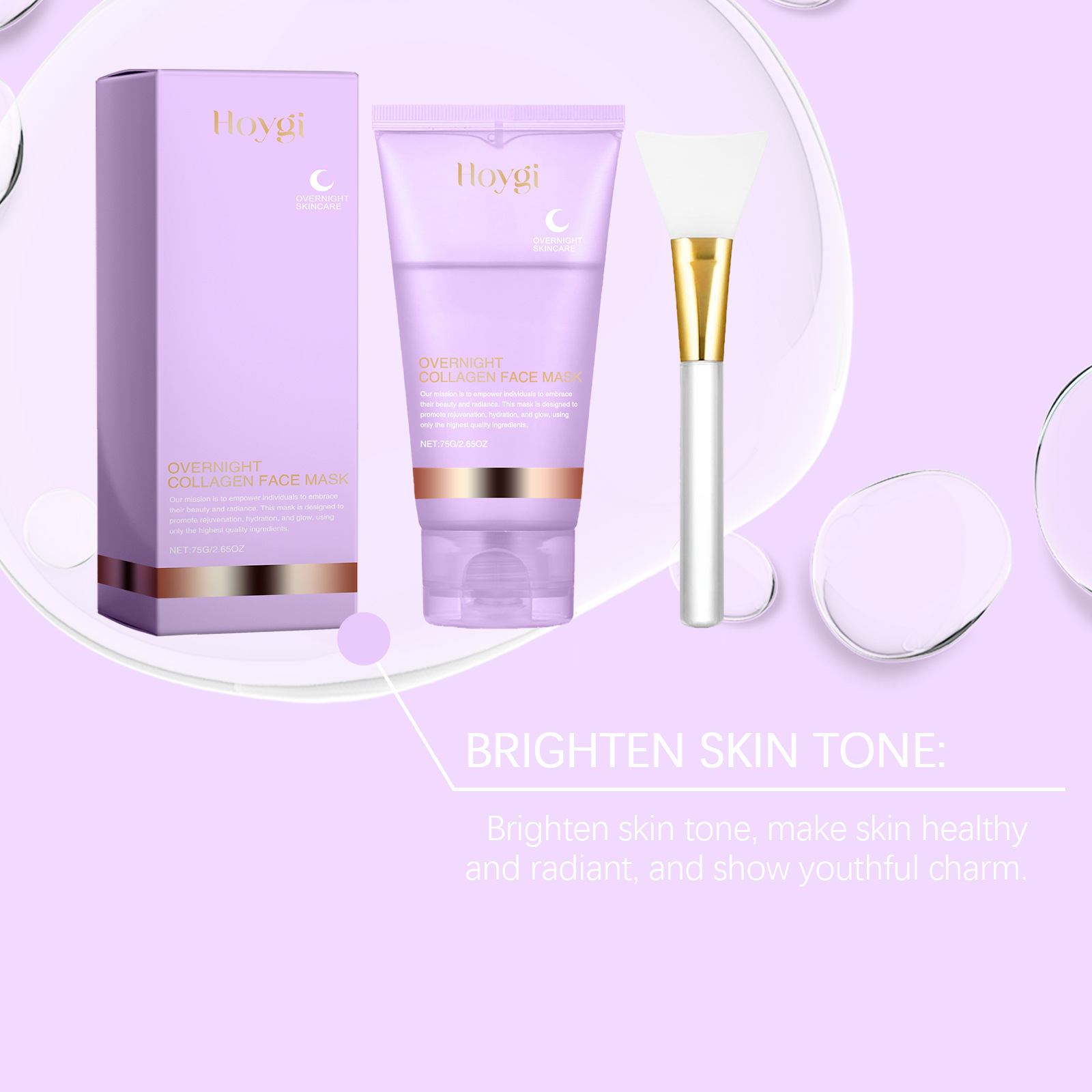 Collagen Overnight Wrapping Ma - Skincare Natur E 评论和价格