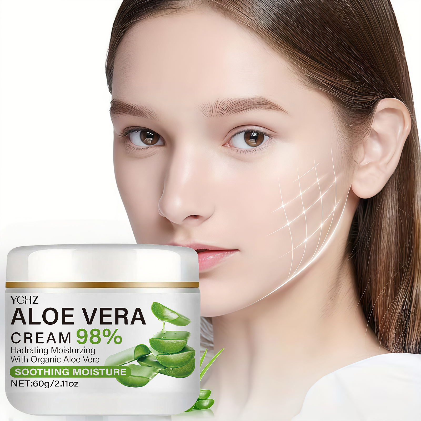Aloe Vera Face Cream, Containi - Skincare Ingredients 评论和价格